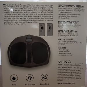 Miko Shiatsu Foot Massager